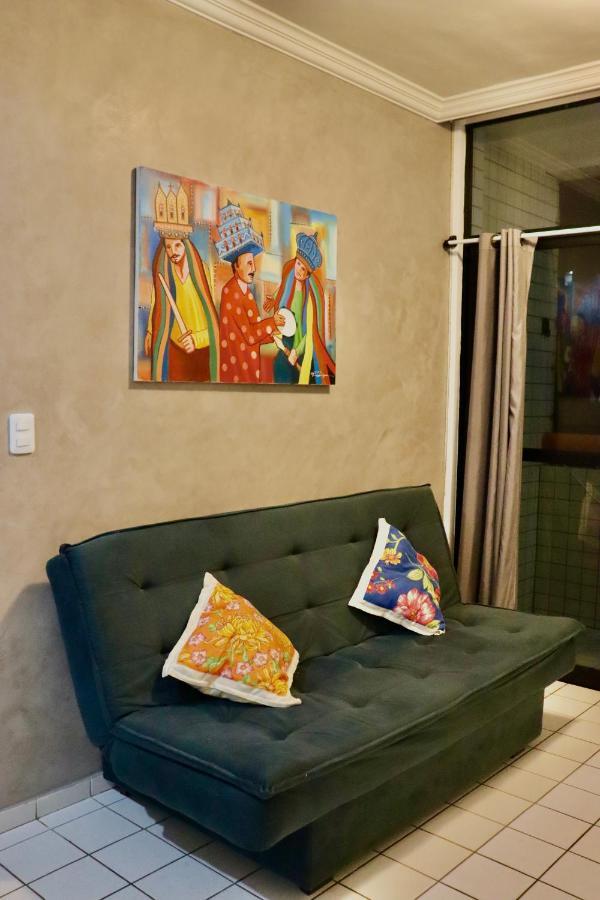 Charmoso Flat Em Ponta Verde Maceió エクステリア 写真